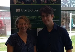 Ian Shalek Castleton scholarship winner crop