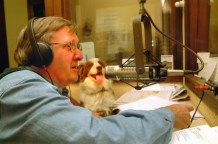 Ken Squier with dog